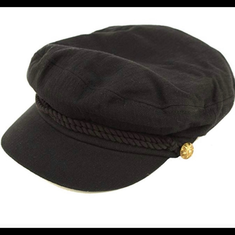 Black Fiddler Cap